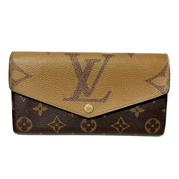 ルイヴィトン Louis Vuitton モノグラムジャイアント ポルトフォイユ・サラ M80726 長財布 2つ折り財布 ユニセックス【中古】