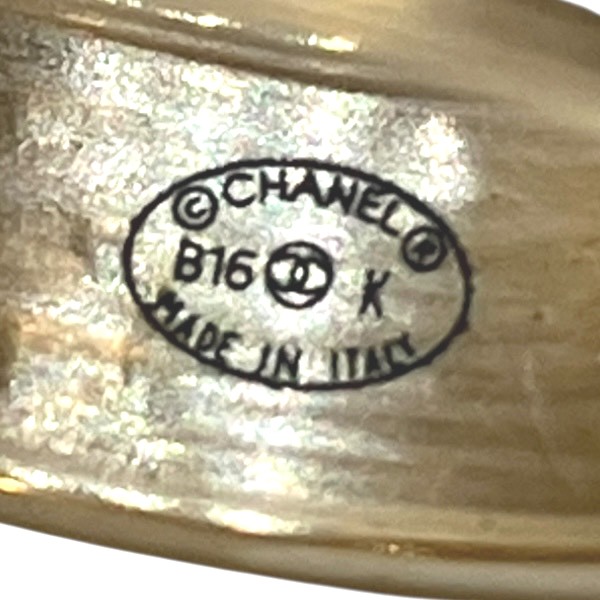 シャネル CHANEL B16K ハート ビジュー ラインストーン リング ブランド小物 指輪 レディース【中古】_1