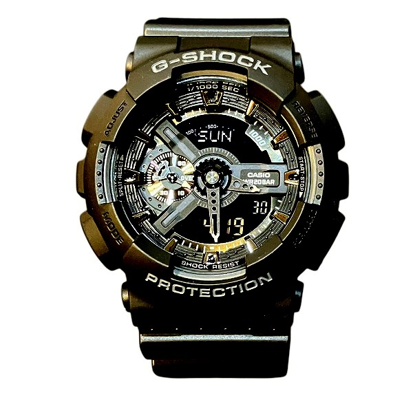 カシオ G-SHOCK GA-110-1BJF クォーツ 時計 腕時計 メンズ 未使用品【中古】