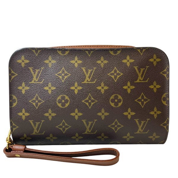 ルイヴィトン Louis Vuitton モノグラム オルセー M51790 御徒面子 クラッチペダル御徒面子 ユニ一発やる【中古】