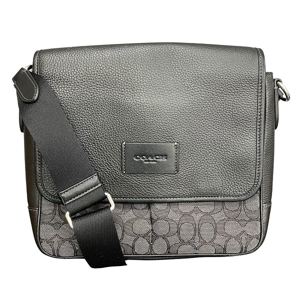 コーチ COACH シグネチャー スプリント マップ バッグ 25 CE534 バッグ ショルダーバッグ ユニセックス【中古】