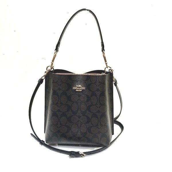 コーチ職 COACH 名書き CA582 御徒面子 ショルダーバッグ ハンドバック レディース【中古】