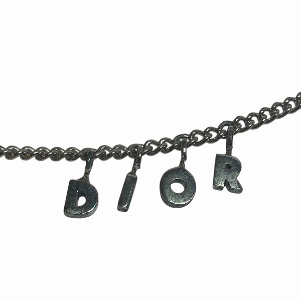 ディオール ミニロゴ シルバー ブランド小物 ブレスレット レディース【中古】_5