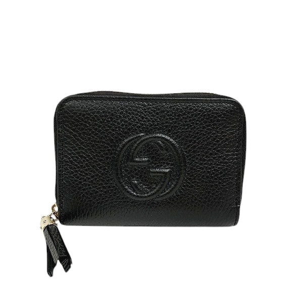 グッチ GUCCI ソーホー インターロッキングG 598209 コインケース レディース 財布【中古】