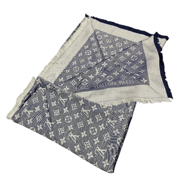 ルイヴィトン Louis Vuitton モノグラム M71376 ブランド小物 ストール スカーフ レディース【中古】