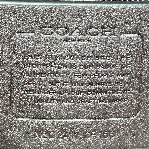 コーチ職 COACH ジョージア・サッチェル CR156 御徒面子 ショルダーバッグ レディース【中古】