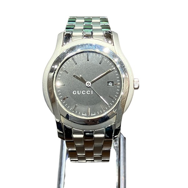グッチ GUCCI 5500XL クォーツ 時計 腕時計 メンズ【中古】