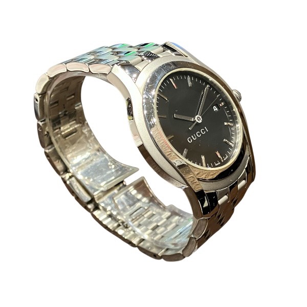 グッチ GUCCI 5500XL クォーツ 時計 腕時計 メンズ【中古】_2