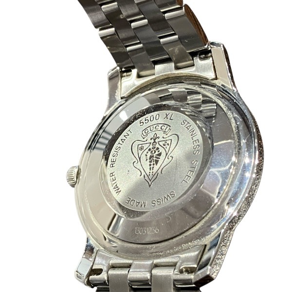 グッチ GUCCI 5500XL クォーツ 時計 腕時計 メンズ【中古】_4