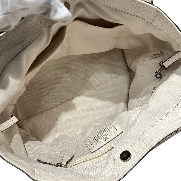 コーチ COACH 37164 スタッズ ハンドバッグ ショルダーバッグ レディース【中古】_5