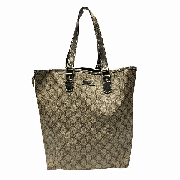 グッチ GUCCI GGスプリーム 189896 バッグ ショルダーバッグ トートバッグ レディース【中古】