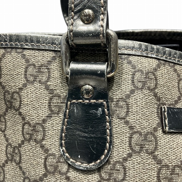 グッチ GUCCI GGスプリーム 189896 バッグ ショルダーバッグ トートバッグ レディース【中古】_6