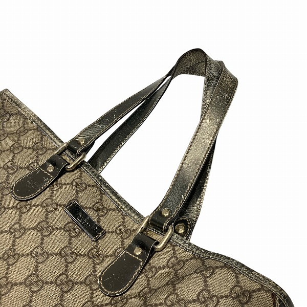 グッチ GUCCI GGスプリーム 189896 バッグ ショルダーバッグ トートバッグ レディース【中古】_8