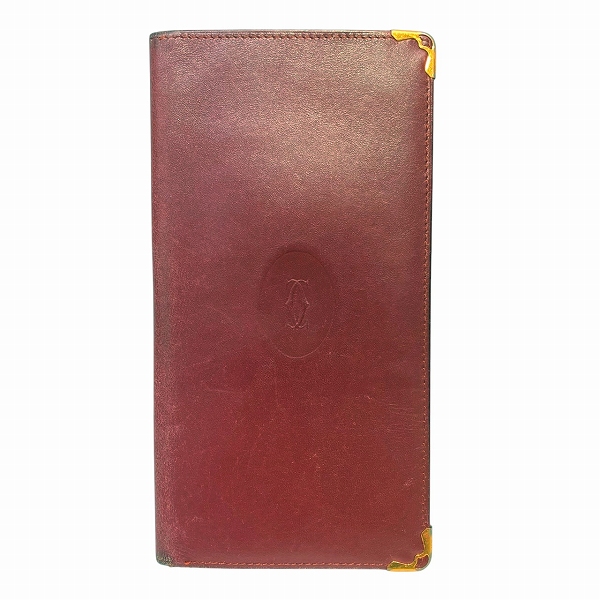 カルティエ Cartier マストライン 札入れ 長財布 メンズ【中古】