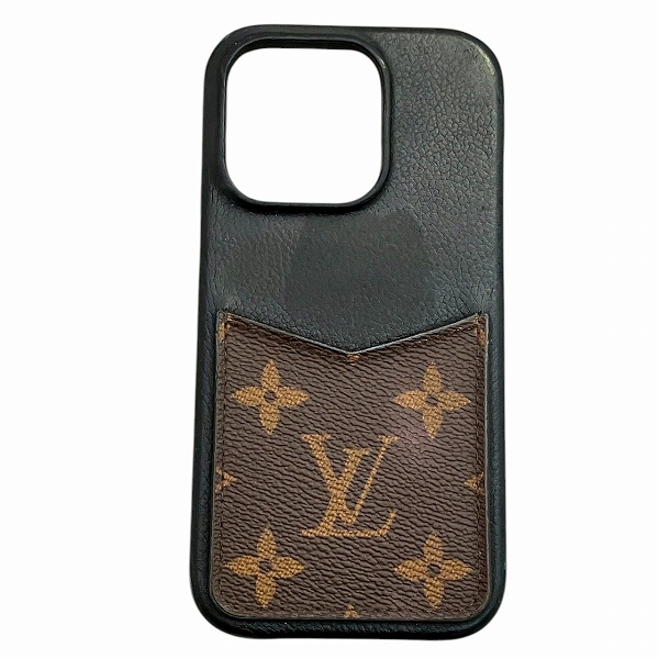 ルイヴィトン Louis Vuitton モノグラム IPHONE バンパー 15 PRO M82887 ブランド小物 スマホケース ユニセックス【中古】