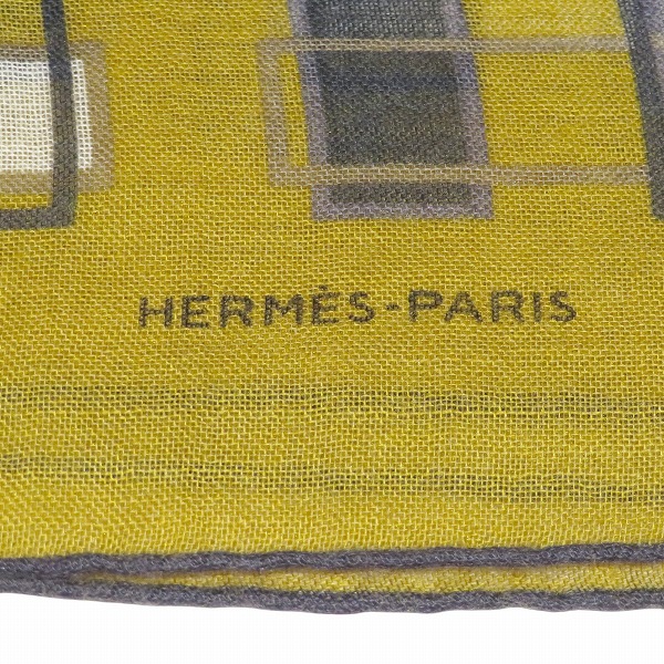 エルメス Hermes H柄 スカーフ ブランド小物 ストール ユニセックス【中古】_6