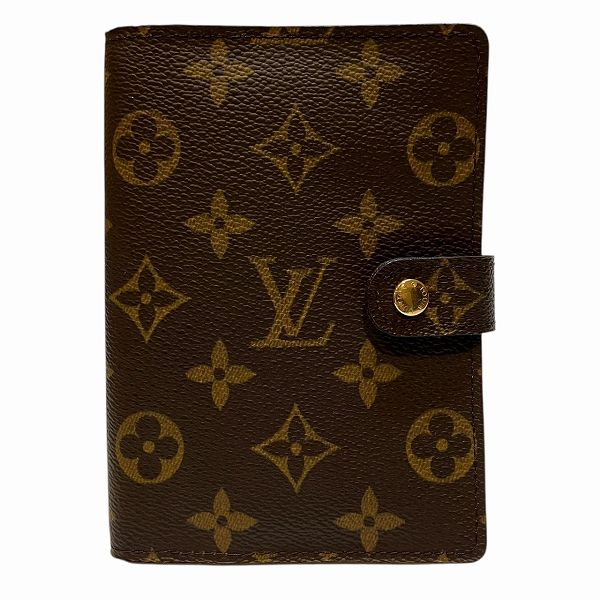 ルイヴィトン Louis Vuitton モノグラム アジェンダPM R20005 6穴式 ブランド小物 手帳カバー ユニセックス バッグ【中古】