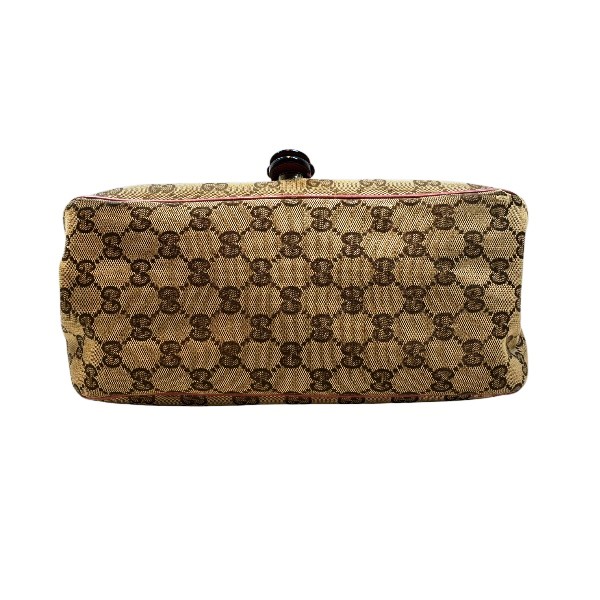 グッチ GUCCI GGキャンバス 308452 ベージュ×ピンク バッグ ショルダーバッグ レディース【中古】_2