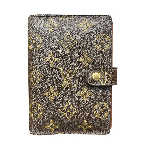 ルイヴィトン Louis Vuitton モノグラム アジェンダPM R20005 ブランド小物 手帳カバー ユニセックス【中古】