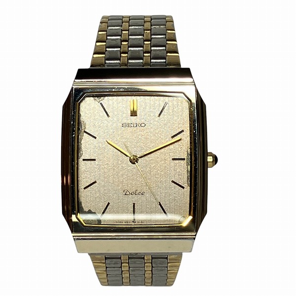 セイコー ドルチェ 9531-5160 クォーツ 時計 腕時計 メンズ【中古】