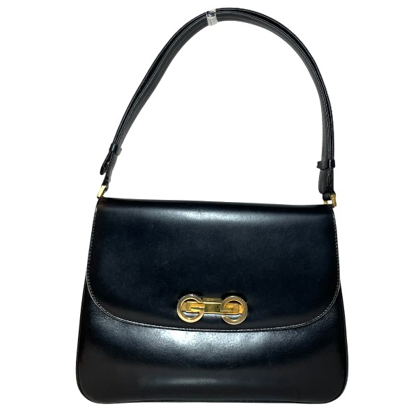グッチ GUCCI オールドグッチ ブラック バッグ ハンドバッグ レディース【中古】