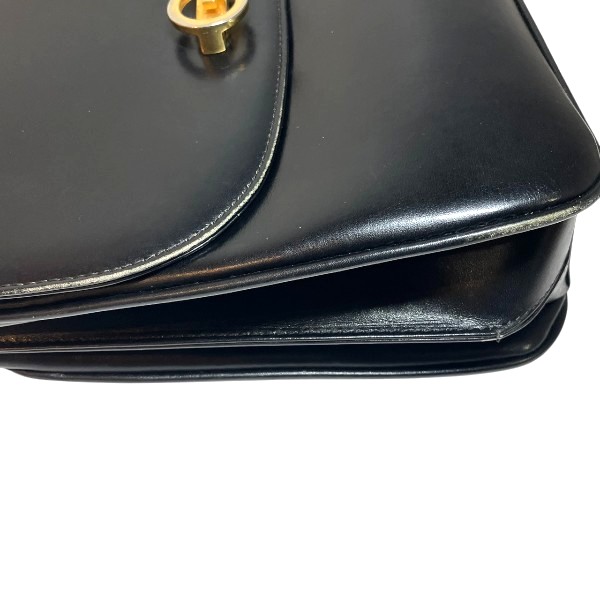 グッチ GUCCI オールドグッチ ブラック バッグ ハンドバッグ レディース【中古】_4