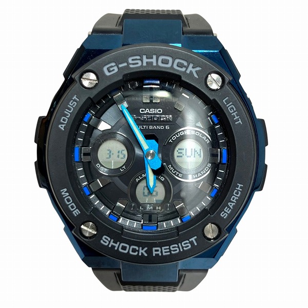 カシオ G-SHOCK GST-W300G-1A2JF 電磁波ソーラー 時辰儀 ウオッチ メンズ【中古】