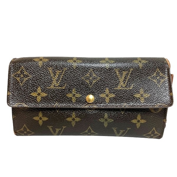 ルイヴィトン Louis Vuitton モノグラム ポルトフォイユ サラ ポシェット ポルトモネ クレディ M61726 長財布 ユニセックス【中古】