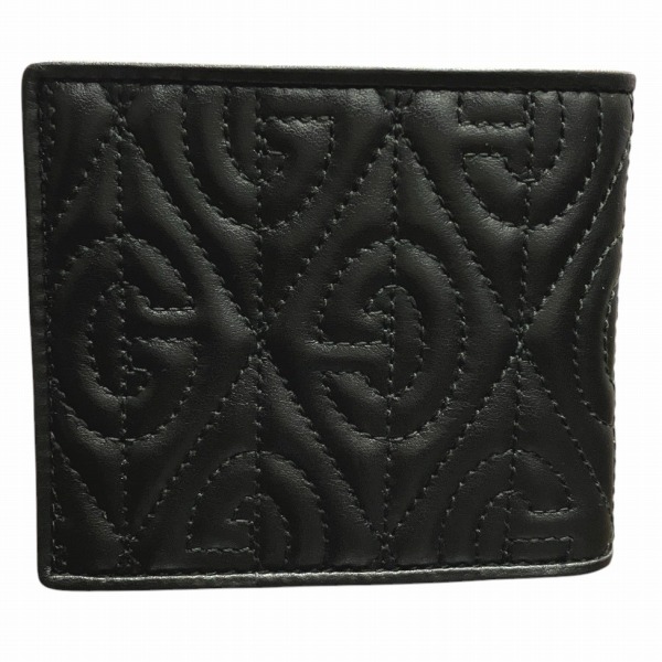 グッチ GUCCI 597625 Gロンバス キルティングウォレット 札入れ 2つ折り財布 メンズ 未使用品 送料無料 【中古】 グッチ GUCCI 597625 Gロンバス キルティングウォレット 札入れ 2
