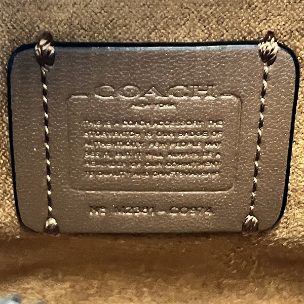 コーチ COACH ミニショルダー CO974 2WAY バッグ ハンドバッグ ショルダーバッグ レディース【中古】_3