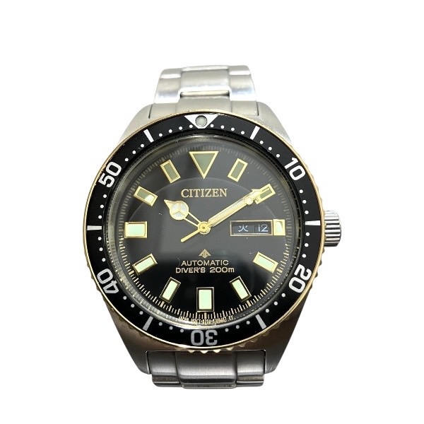 シチズン プロマスター NY0125-83E 自動巻 メカニカルダイバー200m 時計 腕時計 メンズ【中古】