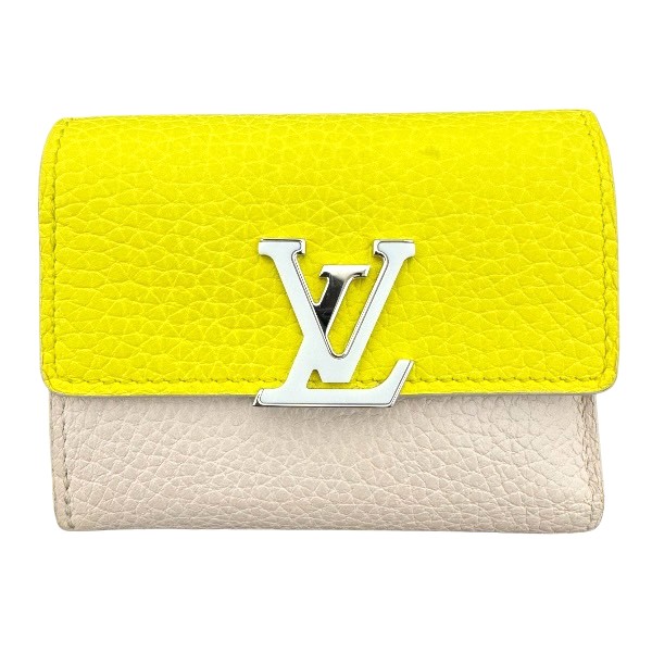 ルイヴィトン Louis Vuitton カプシーヌ ポルトフォイユ・カプシーヌXS M80325 3つ折り財布 レディース【中古】