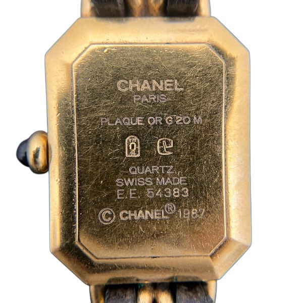 シャネル CHANEL プルミエールL クォーツ 時計 腕時計 レディース【中古】_4