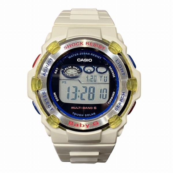 カシオ ベビージー BGA-2100GA-7AJF 電波ソーラー 時計 腕時計 レディース【中古】
