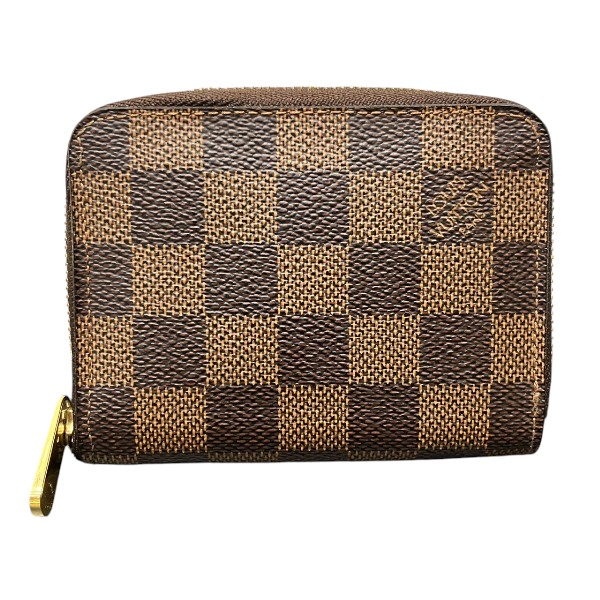 ルイヴィトン Louis Vuitton ダミエ ジッピーコインパース N63070 コンパクト コインケース ユニセックス 財布【中古】