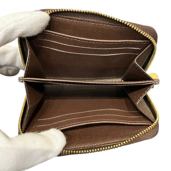 ルイヴィトン Louis Vuitton ダミエ ジッピーコインパース N63070 コンパクト コインケース ユニセックス 財布【中古】_2