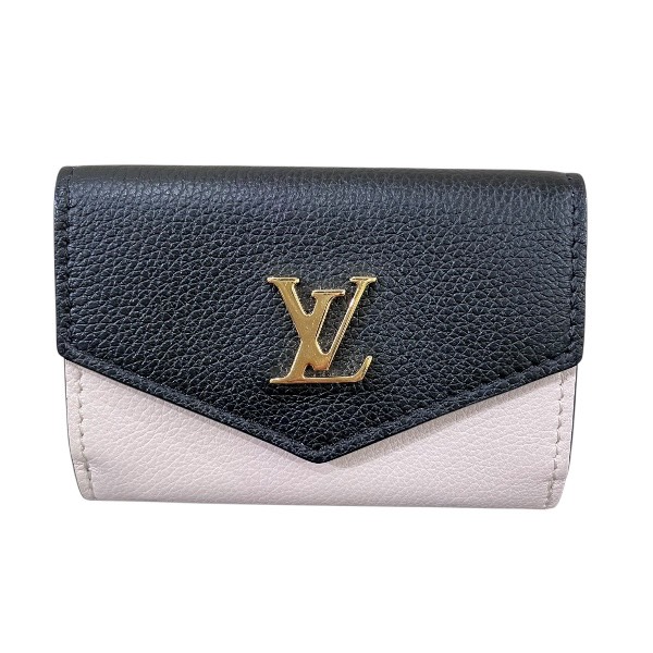 ルイヴィトン Louis Vuitton ポルトフォイユ・ロックミニ M80984 ミニウォレット 3つ折り財布 コインケース レディース【中古】