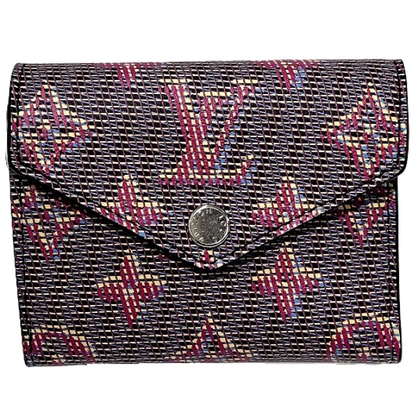 ルイヴィトン Louis Vuitton モノグラムLVポップ ポルトフォイユ・ゾエ M68673 3つ折り財布 レディース【中古】