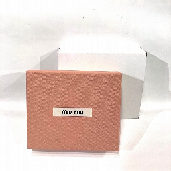 ミュウミュウ ヴィッテロダイノ 5MH040 3つ折り財布 レディース【中古】_8