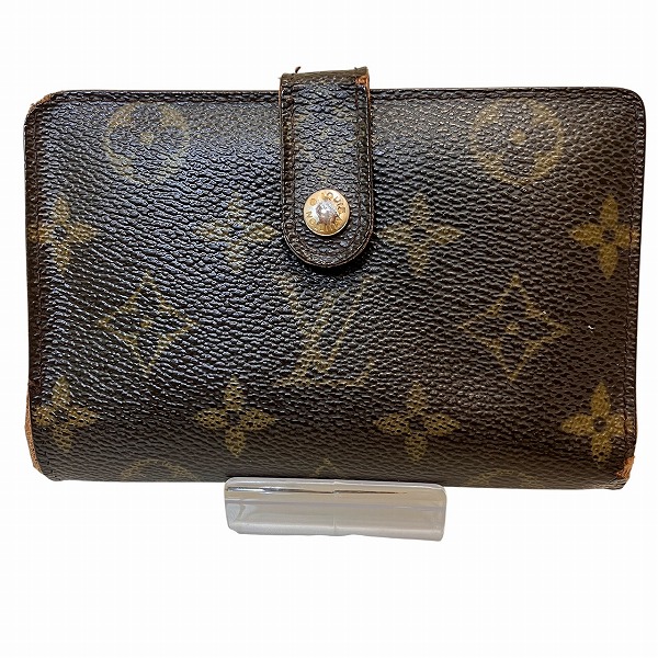 ルイヴィトン Louis Vuitton モノグラム ポルトフォイユ ヴィエノワ M61674 2つ折り財布 レディース【中古】