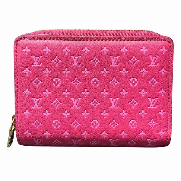 ルイヴィトン Louis Vuitton ナノグラム ポルトフォイユ・ルー M82357 2つ折り財布 レディース【中古】