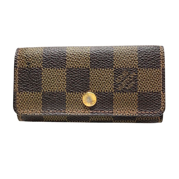 ルイヴィトン Louis Vuitton ダミエ ミュルティクレ4 N62631 ブランド小物 キーケース ユニセックス【中古】