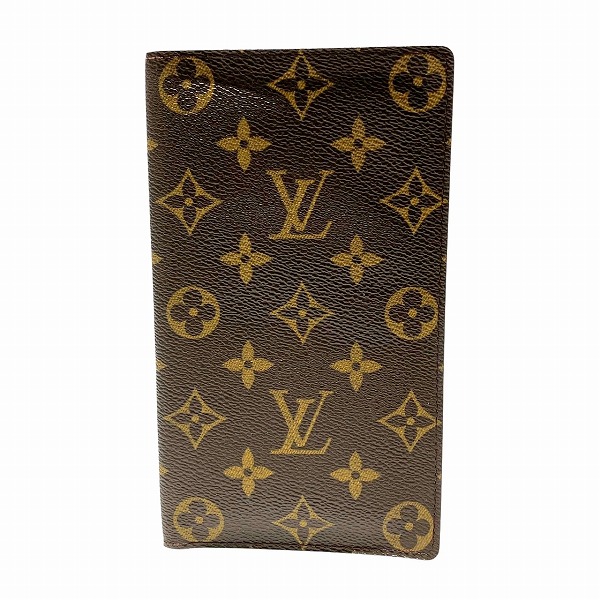 ルイヴィトン Louis Vuitton モノグラム ポルト シェキエカルト クレディ M62225 長財布 2つ折り財布 ユニセックス【中古】