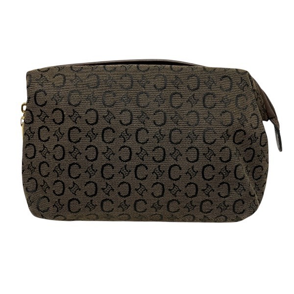 セリーヌ CELINE Cマカダム キャンバス ブランド小物 ポーチ レディース バッグ【中古】