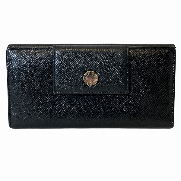 ブルガリ BVLGARI クラシコ T21614 ダブルホック 3つ折り財布 メンズ【中古】