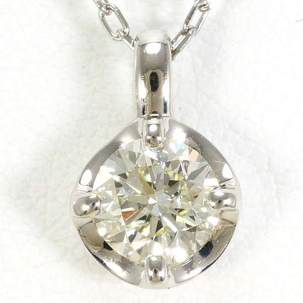 PT950 ネックレス プラチナ1.00ct GIA鑑定書付き 品質重視』1カラット