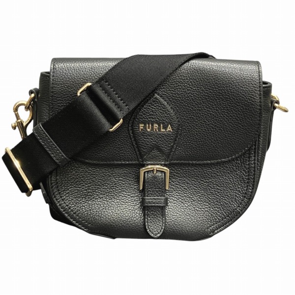 フルラ FURLA ウラニア レザー バッグ ショルダーバッグ レディース【中古】