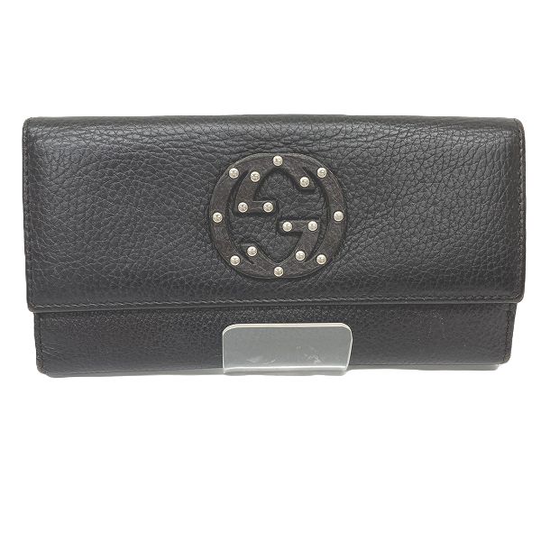 グッチ GUCCI インターロッキングG 231843 長財布 2つ折り財布 ユニセックス【中古】