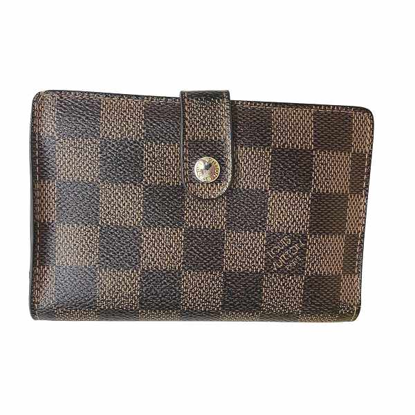 ルイヴィトン Louis Vuitton ダミエ ポルトフォイユヴィエノワ N61674 2つ折り財布 ユニセックス【中古】