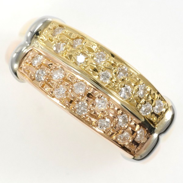 K18 アイファニー リング ダイヤモンドリング 18金 K18 アイファニー リング ダイヤモンドリング 18金 K18 Diamond Shaped